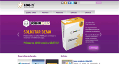 Desktop Screenshot of logindesarrollos.com