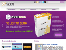 Tablet Screenshot of logindesarrollos.com
